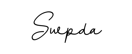 Transform the name Swpda into a signature masterpiece using BallpointsItalic-DORy9 font. Ideal for photographers, artists, and creators looking for watermarks. Swpda signature style 11 images and pictures png