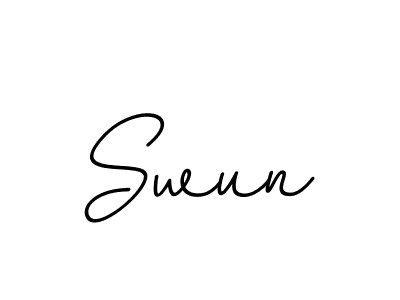 How to Draw Swun signature style? BallpointsItalic-DORy9 is a latest design signature styles for name Swun. Swun signature style 11 images and pictures png