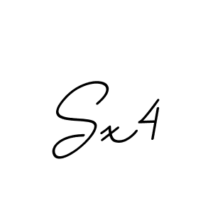 The best way (BallpointsItalic-DORy9) to make a short signature is to pick only two or three words in your name. The name Sx4 include a total of six letters. For converting this name. Sx4 signature style 11 images and pictures png