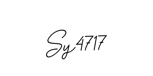 You should practise on your own different ways (BallpointsItalic-DORy9) to write your name (Sy4717) in signature. don't let someone else do it for you. Sy4717 signature style 11 images and pictures png