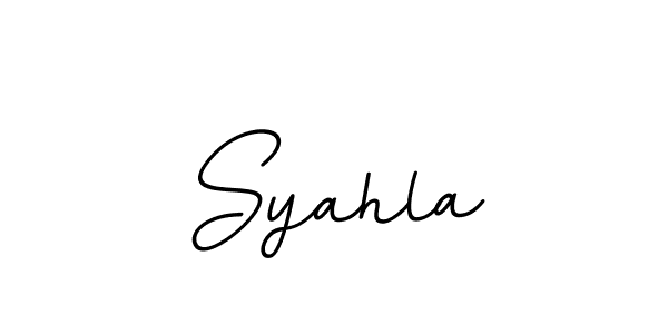 Also we have Syahla name is the best signature style. Create professional handwritten signature collection using BallpointsItalic-DORy9 autograph style. Syahla signature style 11 images and pictures png