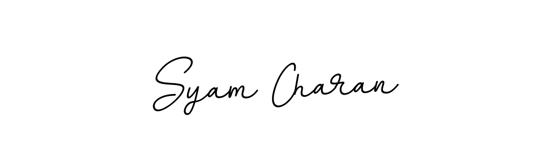 Similarly BallpointsItalic-DORy9 is the best handwritten signature design. Signature creator online .You can use it as an online autograph creator for name Syam Charan. Syam Charan signature style 11 images and pictures png