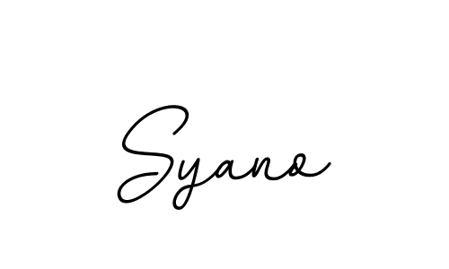 How to Draw Syano signature style? BallpointsItalic-DORy9 is a latest design signature styles for name Syano. Syano signature style 11 images and pictures png