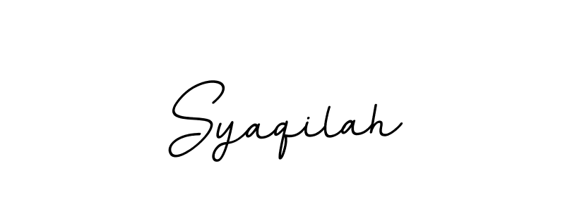 Make a beautiful signature design for name Syaqilah. Use this online signature maker to create a handwritten signature for free. Syaqilah signature style 11 images and pictures png