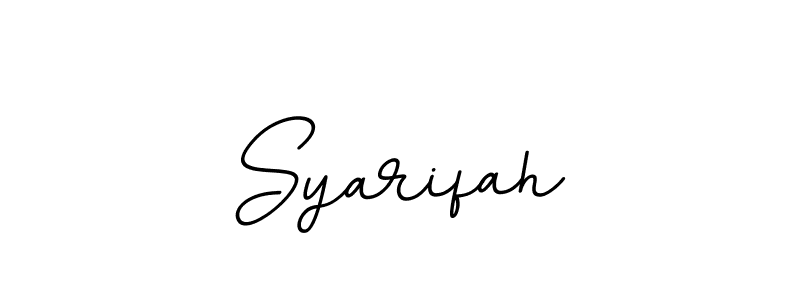 if you are searching for the best signature style for your name Syarifah. so please give up your signature search. here we have designed multiple signature styles  using BallpointsItalic-DORy9. Syarifah signature style 11 images and pictures png