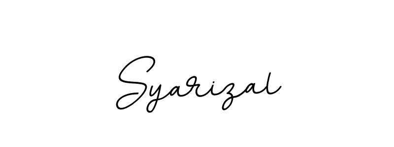 Make a beautiful signature design for name Syarizal. With this signature (BallpointsItalic-DORy9) style, you can create a handwritten signature for free. Syarizal signature style 11 images and pictures png