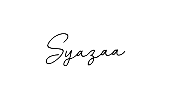 Also we have Syazaa name is the best signature style. Create professional handwritten signature collection using BallpointsItalic-DORy9 autograph style. Syazaa signature style 11 images and pictures png