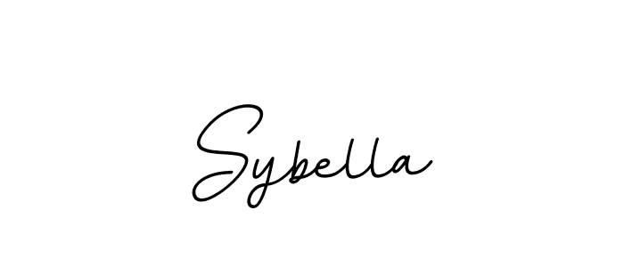 Use a signature maker to create a handwritten signature online. With this signature software, you can design (BallpointsItalic-DORy9) your own signature for name Sybella. Sybella signature style 11 images and pictures png