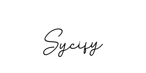 Best and Professional Signature Style for Sycify. BallpointsItalic-DORy9 Best Signature Style Collection. Sycify signature style 11 images and pictures png