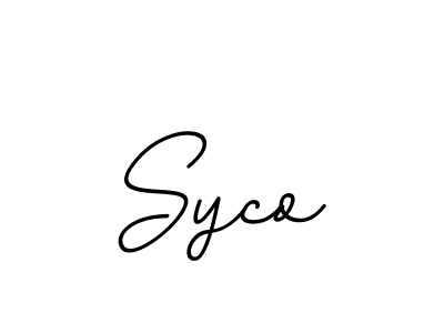 The best way (BallpointsItalic-DORy9) to make a short signature is to pick only two or three words in your name. The name Syco include a total of six letters. For converting this name. Syco signature style 11 images and pictures png
