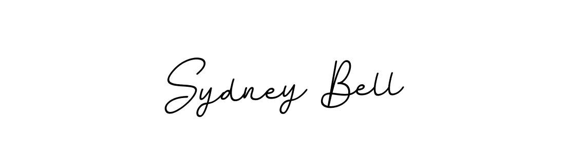 How to make Sydney Bell name signature. Use BallpointsItalic-DORy9 style for creating short signs online. This is the latest handwritten sign. Sydney Bell signature style 11 images and pictures png