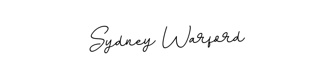 The best way (BallpointsItalic-DORy9) to make a short signature is to pick only two or three words in your name. The name Sydney Warford include a total of six letters. For converting this name. Sydney Warford signature style 11 images and pictures png