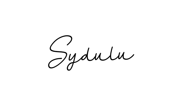 Create a beautiful signature design for name Sydulu. With this signature (BallpointsItalic-DORy9) fonts, you can make a handwritten signature for free. Sydulu signature style 11 images and pictures png