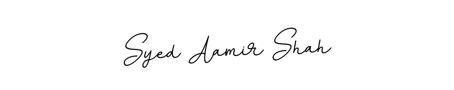 BallpointsItalic-DORy9 is a professional signature style that is perfect for those who want to add a touch of class to their signature. It is also a great choice for those who want to make their signature more unique. Get Syed Aamir Shah name to fancy signature for free. Syed Aamir Shah signature style 11 images and pictures png