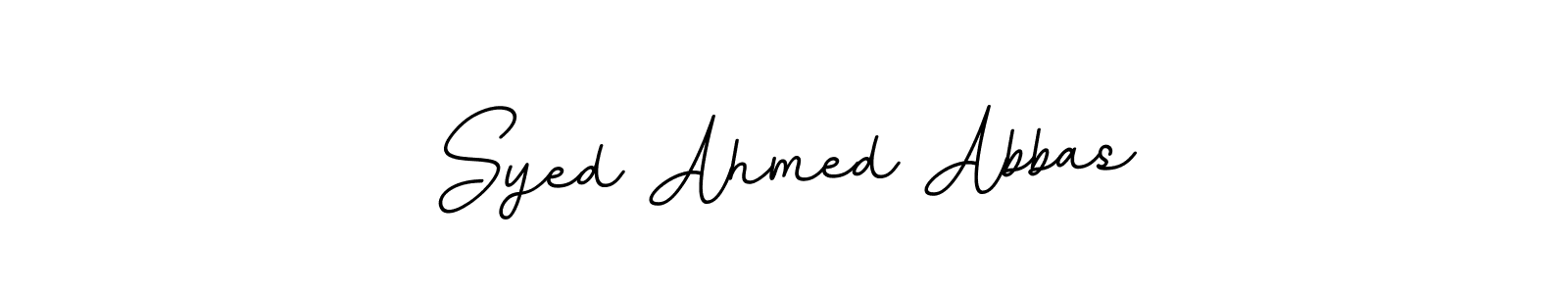 This is the best signature style for the Syed Ahmed Abbas name. Also you like these signature font (BallpointsItalic-DORy9). Mix name signature. Syed Ahmed Abbas signature style 11 images and pictures png