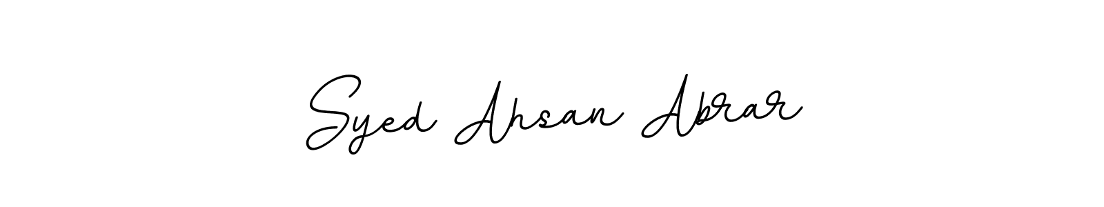 Once you've used our free online signature maker to create your best signature BallpointsItalic-DORy9 style, it's time to enjoy all of the benefits that Syed Ahsan Abrar name signing documents. Syed Ahsan Abrar signature style 11 images and pictures png