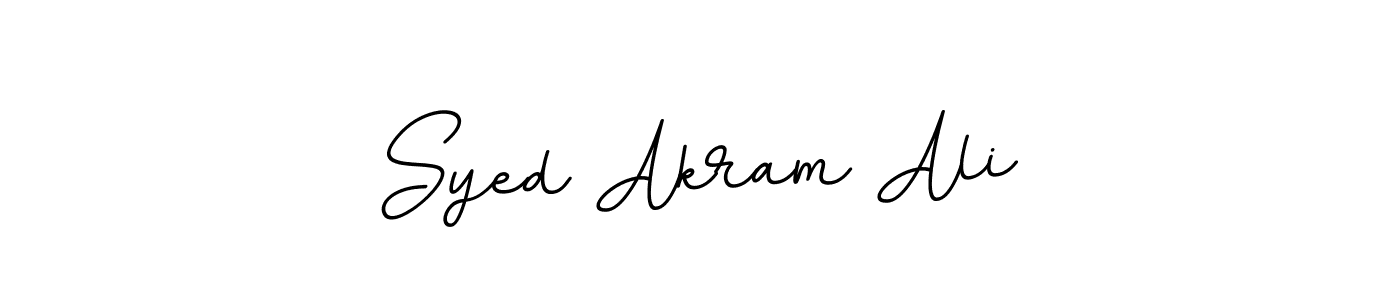 The best way (BallpointsItalic-DORy9) to make a short signature is to pick only two or three words in your name. The name Syed Akram Ali include a total of six letters. For converting this name. Syed Akram Ali signature style 11 images and pictures png