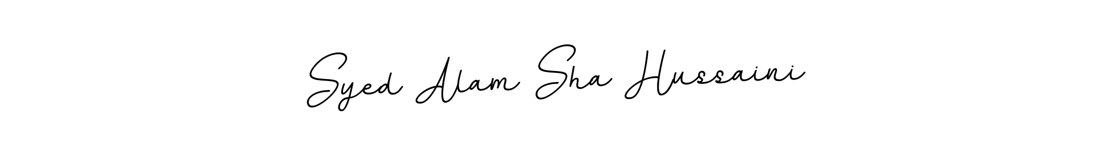 Also we have Syed Alam Sha Hussaini name is the best signature style. Create professional handwritten signature collection using BallpointsItalic-DORy9 autograph style. Syed Alam Sha Hussaini signature style 11 images and pictures png