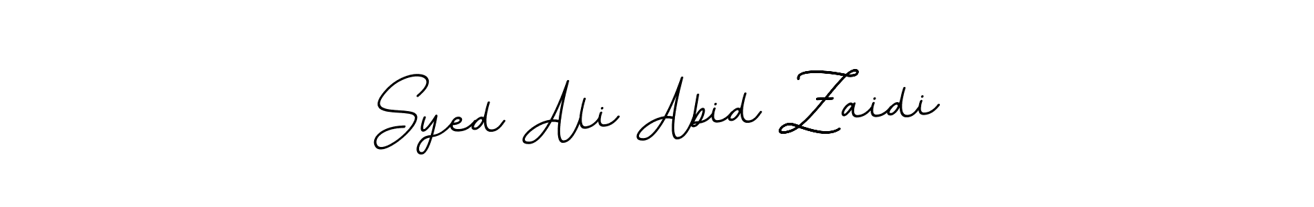 Also we have Syed Ali Abid Zaidi name is the best signature style. Create professional handwritten signature collection using BallpointsItalic-DORy9 autograph style. Syed Ali Abid Zaidi signature style 11 images and pictures png