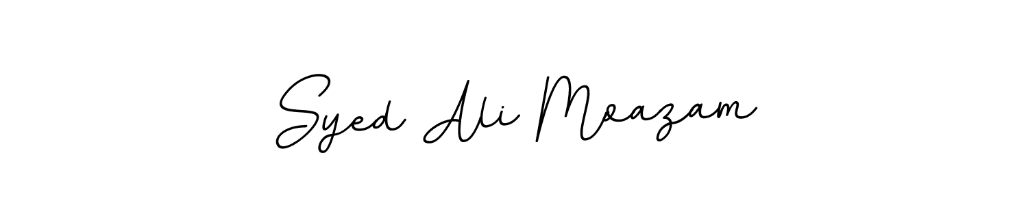 The best way (BallpointsItalic-DORy9) to make a short signature is to pick only two or three words in your name. The name Syed Ali Moazam include a total of six letters. For converting this name. Syed Ali Moazam signature style 11 images and pictures png