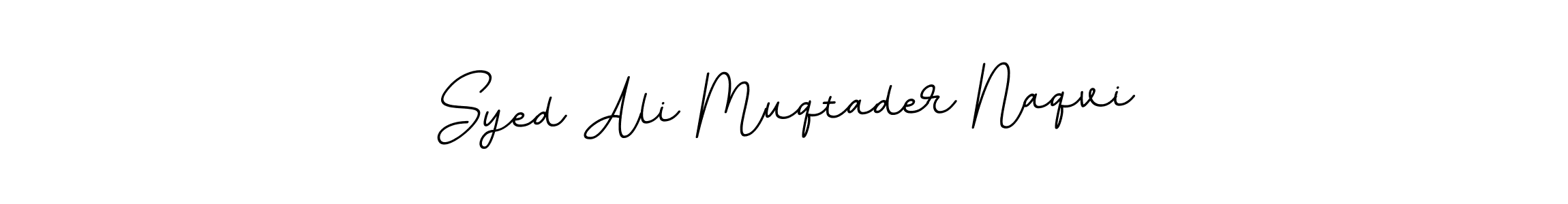 How to make Syed Ali Muqtader Naqvi name signature. Use BallpointsItalic-DORy9 style for creating short signs online. This is the latest handwritten sign. Syed Ali Muqtader Naqvi signature style 11 images and pictures png