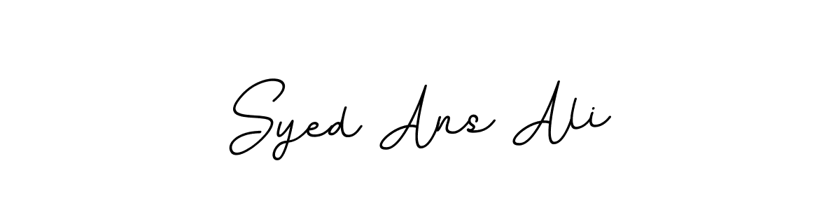 Also we have Syed Ans Ali name is the best signature style. Create professional handwritten signature collection using BallpointsItalic-DORy9 autograph style. Syed Ans Ali signature style 11 images and pictures png