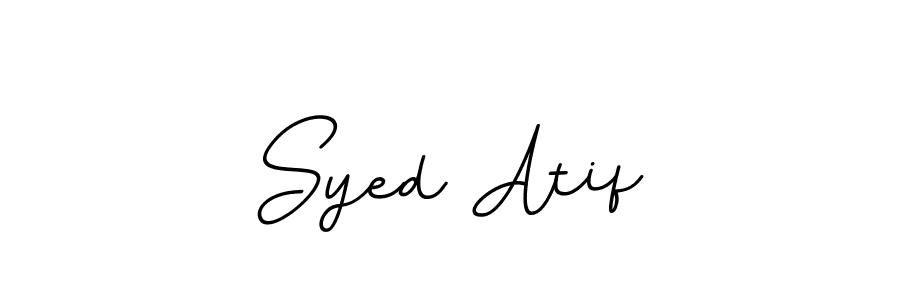 BallpointsItalic-DORy9 is a professional signature style that is perfect for those who want to add a touch of class to their signature. It is also a great choice for those who want to make their signature more unique. Get Syed Atif name to fancy signature for free. Syed Atif signature style 11 images and pictures png