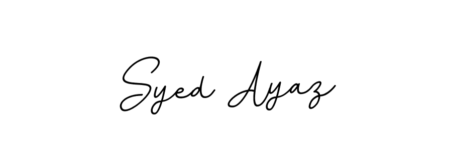 Similarly BallpointsItalic-DORy9 is the best handwritten signature design. Signature creator online .You can use it as an online autograph creator for name Syed Ayaz. Syed Ayaz signature style 11 images and pictures png