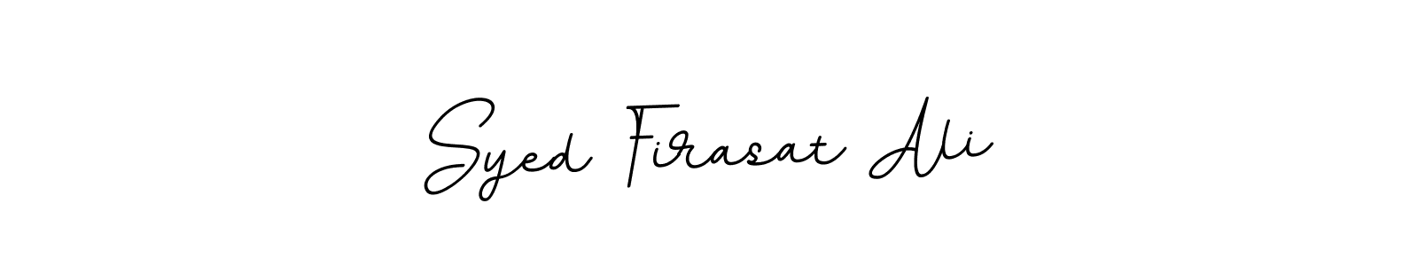 Syed Firasat Ali stylish signature style. Best Handwritten Sign (BallpointsItalic-DORy9) for my name. Handwritten Signature Collection Ideas for my name Syed Firasat Ali. Syed Firasat Ali signature style 11 images and pictures png