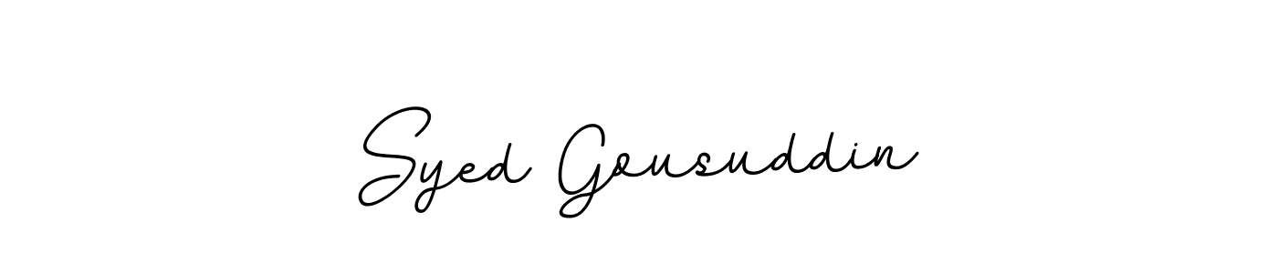 if you are searching for the best signature style for your name Syed Gousuddin. so please give up your signature search. here we have designed multiple signature styles  using BallpointsItalic-DORy9. Syed Gousuddin signature style 11 images and pictures png