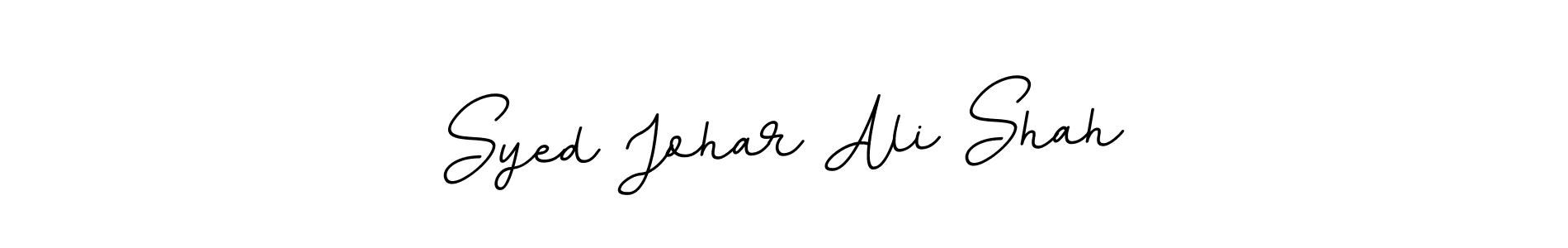 if you are searching for the best signature style for your name Syed Johar Ali Shah. so please give up your signature search. here we have designed multiple signature styles  using BallpointsItalic-DORy9. Syed Johar Ali Shah signature style 11 images and pictures png