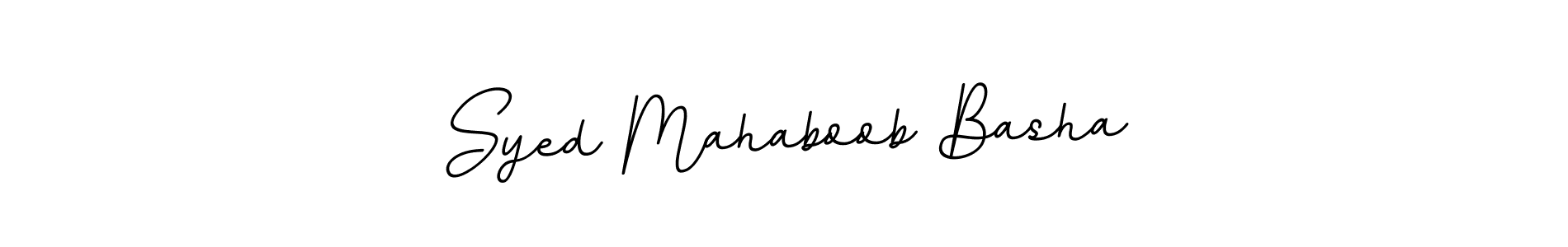 The best way (BallpointsItalic-DORy9) to make a short signature is to pick only two or three words in your name. The name Syed Mahaboob Basha include a total of six letters. For converting this name. Syed Mahaboob Basha signature style 11 images and pictures png