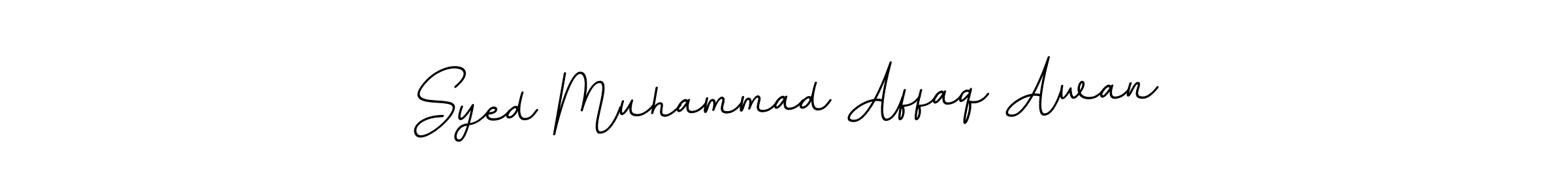 It looks lik you need a new signature style for name Syed Muhammad Affaq Awan. Design unique handwritten (BallpointsItalic-DORy9) signature with our free signature maker in just a few clicks. Syed Muhammad Affaq Awan signature style 11 images and pictures png