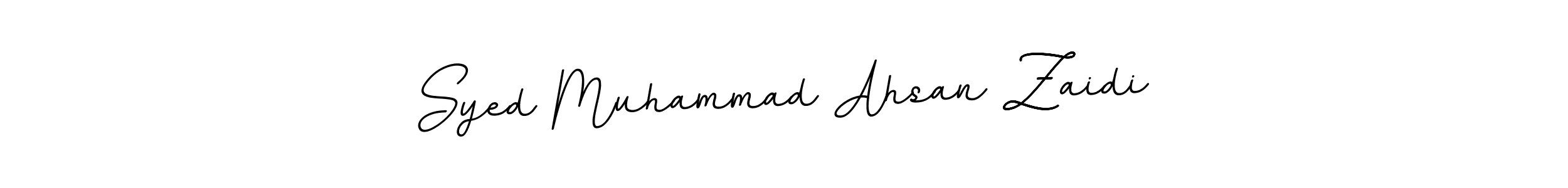 Make a short Syed Muhammad Ahsan Zaidi signature style. Manage your documents anywhere anytime using BallpointsItalic-DORy9. Create and add eSignatures, submit forms, share and send files easily. Syed Muhammad Ahsan Zaidi signature style 11 images and pictures png