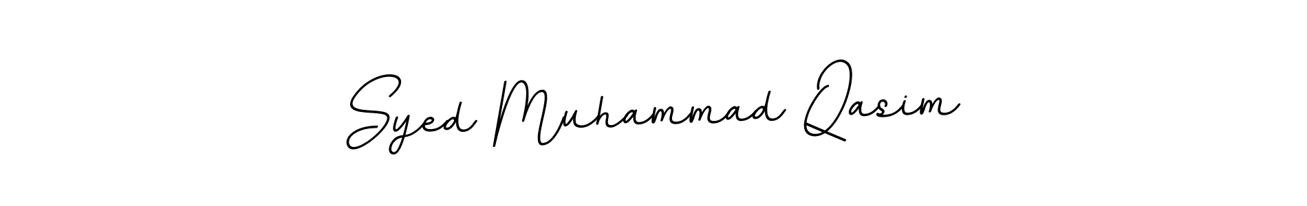Syed Muhammad Qasim stylish signature style. Best Handwritten Sign (BallpointsItalic-DORy9) for my name. Handwritten Signature Collection Ideas for my name Syed Muhammad Qasim. Syed Muhammad Qasim signature style 11 images and pictures png