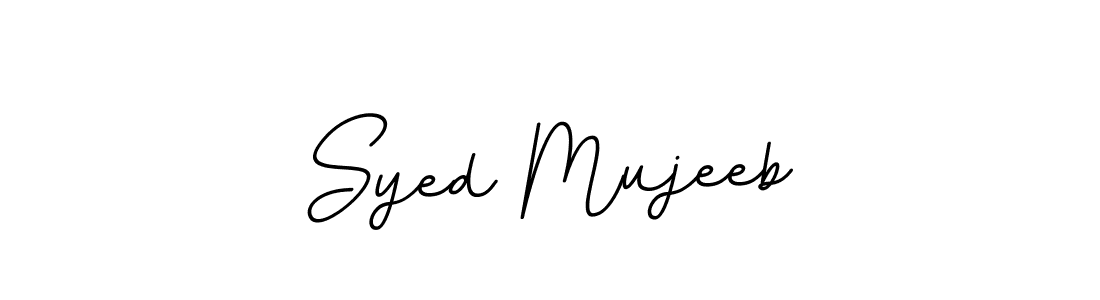 BallpointsItalic-DORy9 is a professional signature style that is perfect for those who want to add a touch of class to their signature. It is also a great choice for those who want to make their signature more unique. Get Syed Mujeeb name to fancy signature for free. Syed Mujeeb signature style 11 images and pictures png