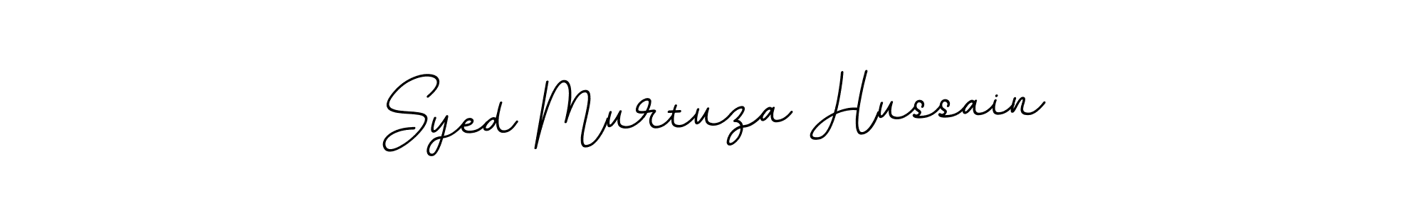 Syed Murtuza Hussain stylish signature style. Best Handwritten Sign (BallpointsItalic-DORy9) for my name. Handwritten Signature Collection Ideas for my name Syed Murtuza Hussain. Syed Murtuza Hussain signature style 11 images and pictures png