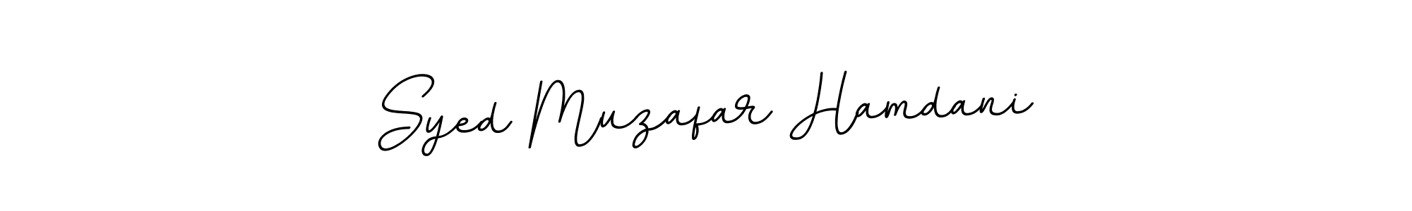 Use a signature maker to create a handwritten signature online. With this signature software, you can design (BallpointsItalic-DORy9) your own signature for name Syed Muzafar Hamdani. Syed Muzafar Hamdani signature style 11 images and pictures png