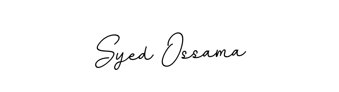 Also we have Syed Ossama name is the best signature style. Create professional handwritten signature collection using BallpointsItalic-DORy9 autograph style. Syed Ossama signature style 11 images and pictures png