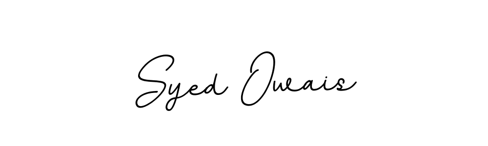 Make a beautiful signature design for name Syed Owais. With this signature (BallpointsItalic-DORy9) style, you can create a handwritten signature for free. Syed Owais signature style 11 images and pictures png