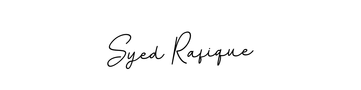 if you are searching for the best signature style for your name Syed Rafique. so please give up your signature search. here we have designed multiple signature styles  using BallpointsItalic-DORy9. Syed Rafique signature style 11 images and pictures png