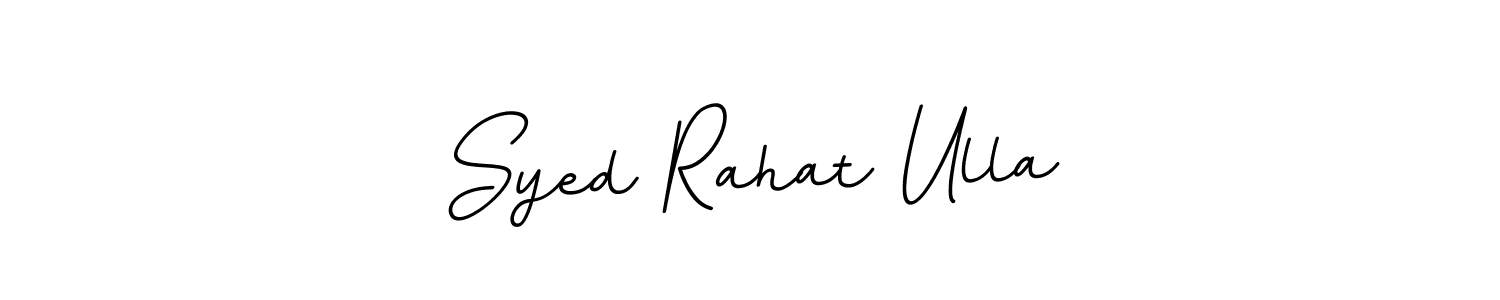 if you are searching for the best signature style for your name Syed Rahat Ulla. so please give up your signature search. here we have designed multiple signature styles  using BallpointsItalic-DORy9. Syed Rahat Ulla signature style 11 images and pictures png