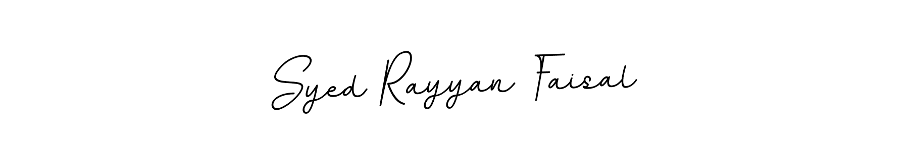 if you are searching for the best signature style for your name Syed Rayyan Faisal. so please give up your signature search. here we have designed multiple signature styles  using BallpointsItalic-DORy9. Syed Rayyan Faisal signature style 11 images and pictures png