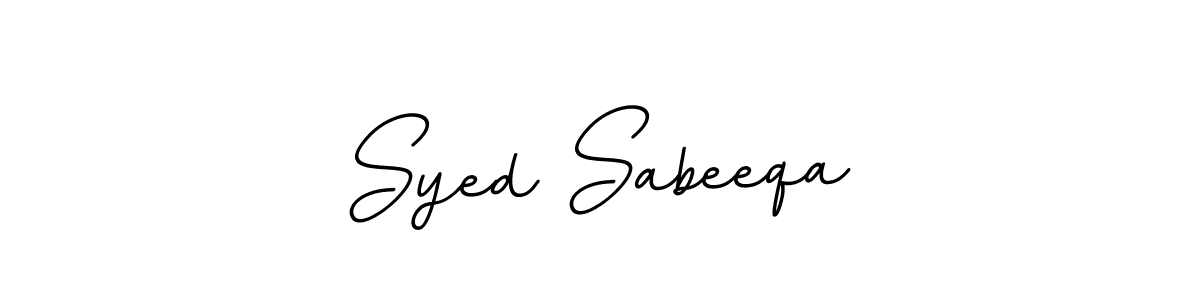 Here are the top 10 professional signature styles for the name Syed Sabeeqa. These are the best autograph styles you can use for your name. Syed Sabeeqa signature style 11 images and pictures png