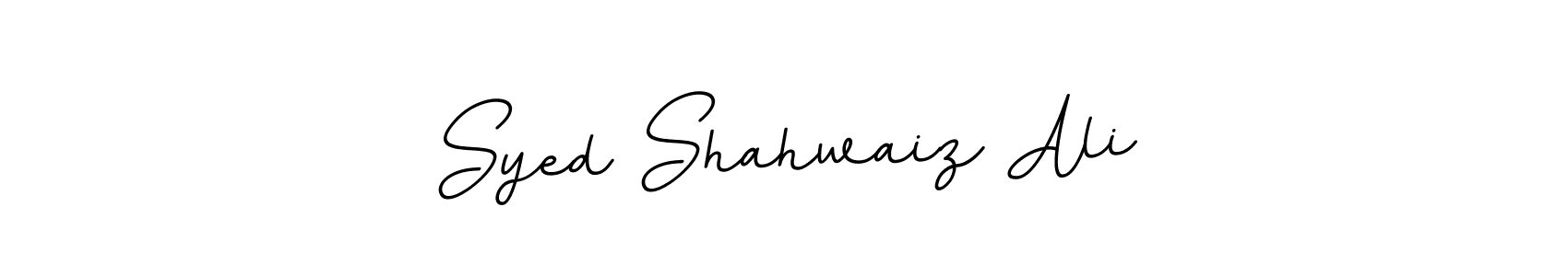 Design your own signature with our free online signature maker. With this signature software, you can create a handwritten (BallpointsItalic-DORy9) signature for name Syed Shahwaiz Ali. Syed Shahwaiz Ali signature style 11 images and pictures png