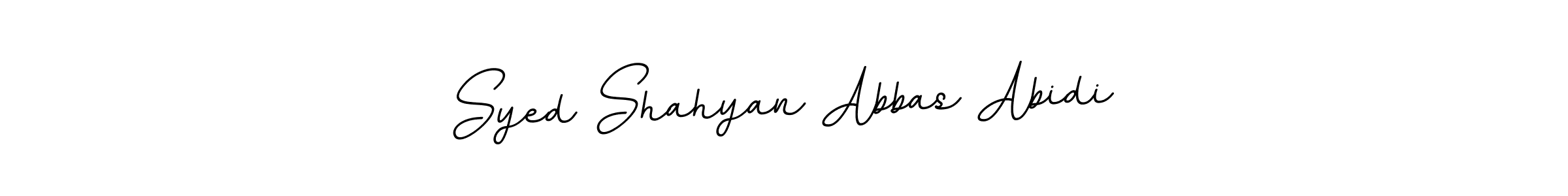 Also we have Syed Shahyan Abbas Abidi name is the best signature style. Create professional handwritten signature collection using BallpointsItalic-DORy9 autograph style. Syed Shahyan Abbas Abidi signature style 11 images and pictures png