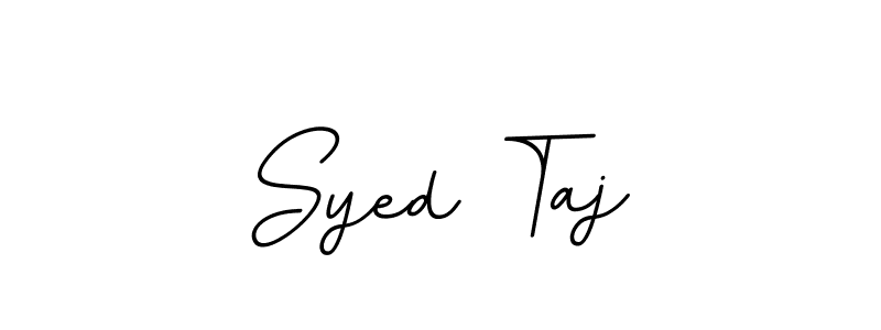 How to make Syed Taj signature? BallpointsItalic-DORy9 is a professional autograph style. Create handwritten signature for Syed Taj name. Syed Taj signature style 11 images and pictures png