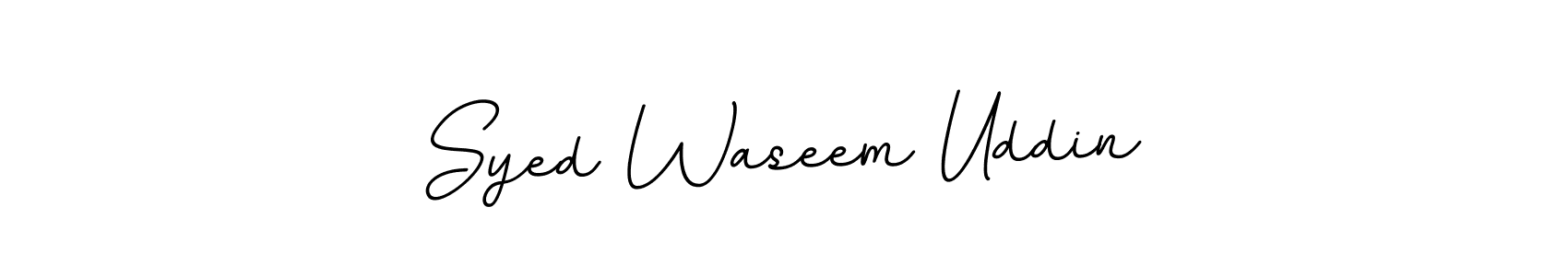 BallpointsItalic-DORy9 is a professional signature style that is perfect for those who want to add a touch of class to their signature. It is also a great choice for those who want to make their signature more unique. Get Syed Waseem Uddin name to fancy signature for free. Syed Waseem Uddin signature style 11 images and pictures png