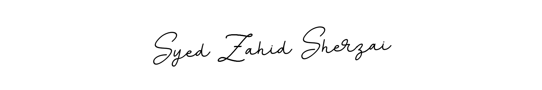 Syed Zahid Sherzai stylish signature style. Best Handwritten Sign (BallpointsItalic-DORy9) for my name. Handwritten Signature Collection Ideas for my name Syed Zahid Sherzai. Syed Zahid Sherzai signature style 11 images and pictures png