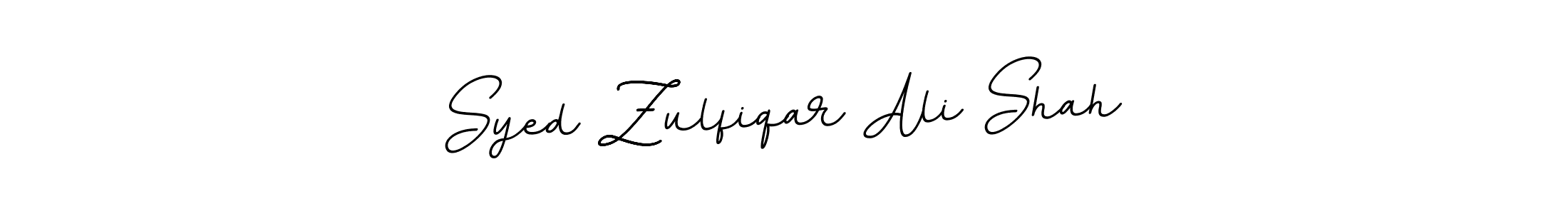 Create a beautiful signature design for name Syed Zulfiqar Ali Shah. With this signature (BallpointsItalic-DORy9) fonts, you can make a handwritten signature for free. Syed Zulfiqar Ali Shah signature style 11 images and pictures png